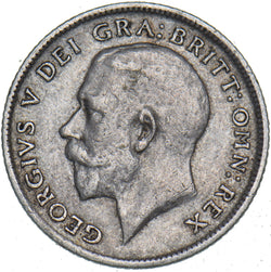 1915 Sixpence - George V British Silver Coin