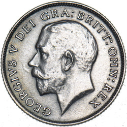 1921 Sixpence - George V British Silver Coin