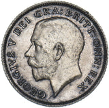 1922 Sixpence - George V British Silver Coin