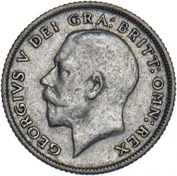 1924 Sixpence - George V British Silver Coin