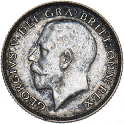 1924 Sixpence - George V British Silver Coin