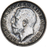 1924 Sixpence - George V British Silver Coin