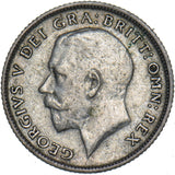 1924 Sixpence - George V British Silver Coin