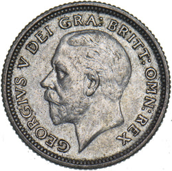 1926 Sixpence - George V British Silver Coin
