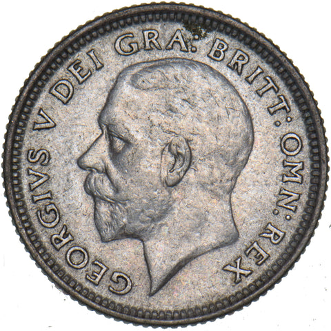 1926 Sixpence - George V British Silver Coin