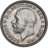 1928 Sixpence - George V British Silver Coin