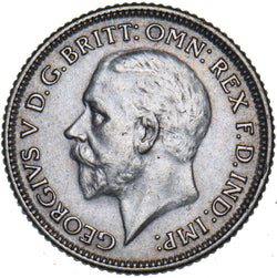 1929 Sixpence - George V British Silver Coin