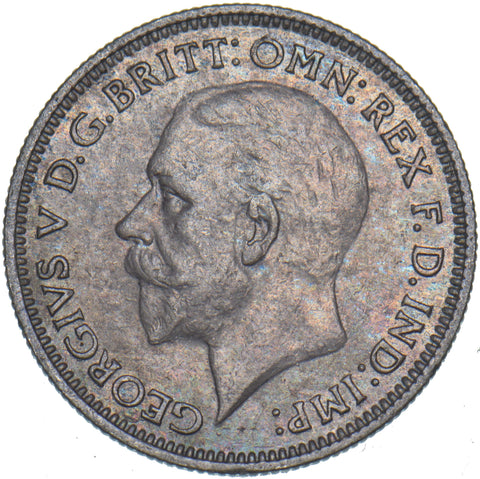 1931 Sixpence - George V British Silver Coin