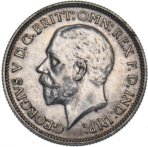 1935 Sixpence - George V British Silver Coin