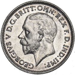 1936 Sixpence - George V British Silver Coin
