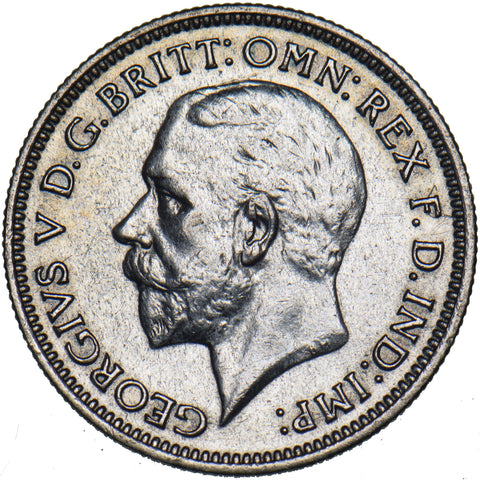 1936 Sixpence - George V British Silver Coin