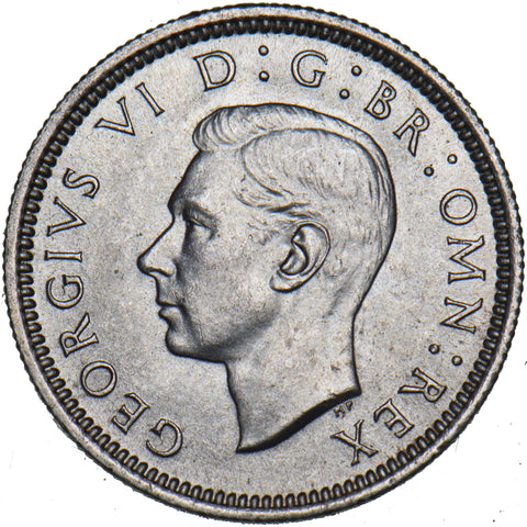 1937 Sixpence - George VI British Silver Coin