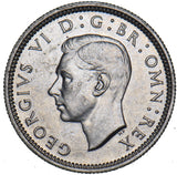 1937 Sixpence - George VI British Silver Coin