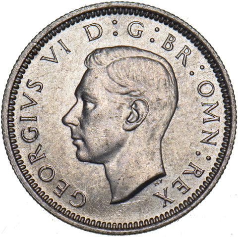 1939 Sixpence - George VI British Silver Coin