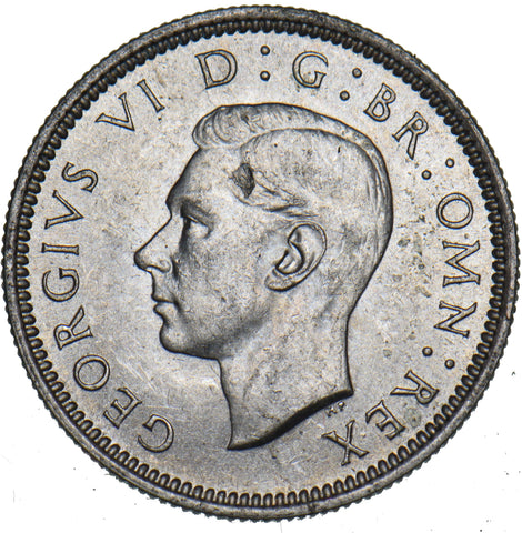 1939 Sixpence - George VI British Silver Coin