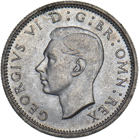 1940 Sixpence - George VI British Silver Coin