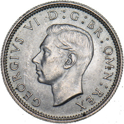 1941 Sixpence - George VI British Silver Coin