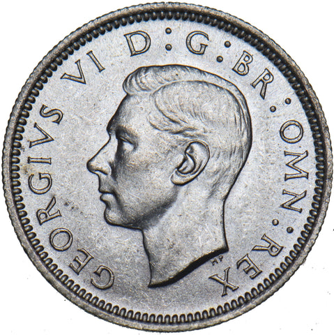 1945 Sixpence - George VI British Silver Coin