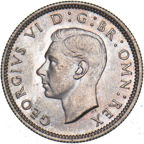1946 Sixpence - George VI British Silver Coin