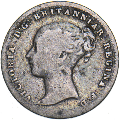 1839 Groat (Fourpence) - Victoria British Silver Coin