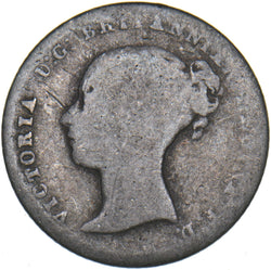 1848 Groat (Fourpence) - Victoria British Silver Coin