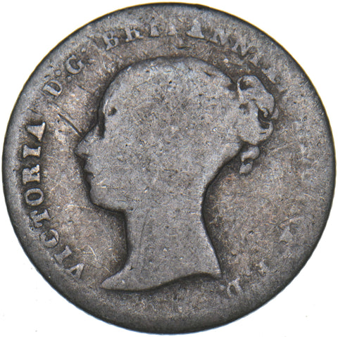 1848 Groat (Fourpence) - Victoria British Silver Coin