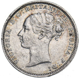 1886 Threepence - Victoria British Silver Coin