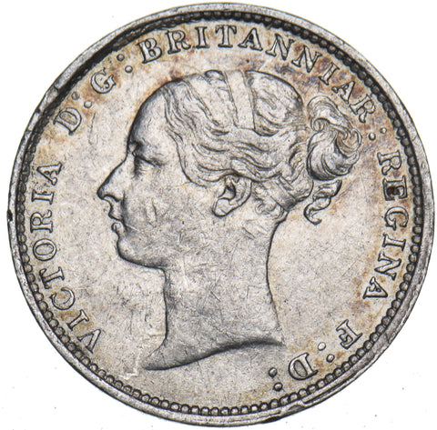 1886 Threepence - Victoria British Silver Coin