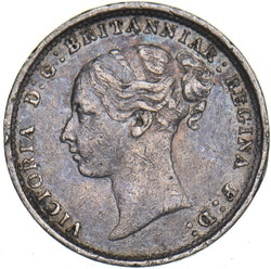 1886 Threepence - Victoria British Silver Coin