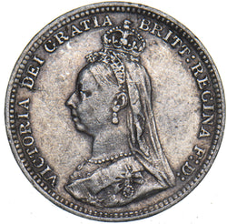 1891 Threepence - Victoria British Silver Coin