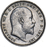 1907 Threepence - Edward VII British Silver Coin