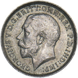 1913 Threepence - George V British Silver Coin