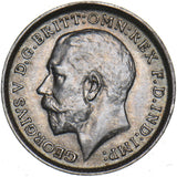 1914 Threepence - George V British Silver Coin