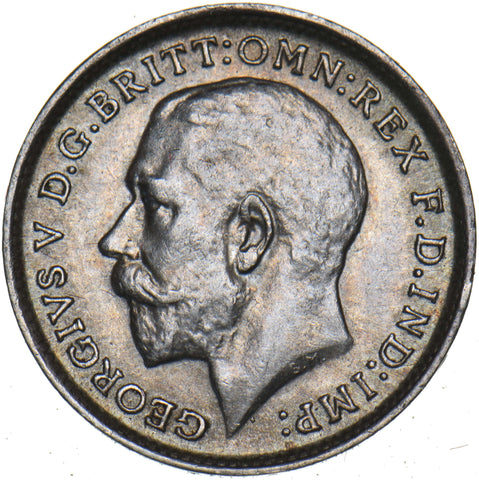 1914 Threepence - George V British Silver Coin