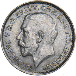 1916 Threepence - George V British Silver Coin