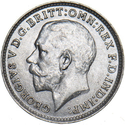 1916 Threepence - George V British Silver Coin