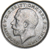 1916 Threepence - George V British Silver Coin