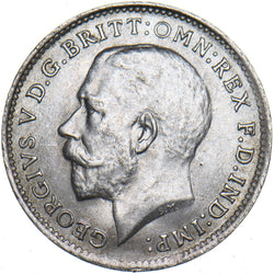 1916 Threepence - George V British Silver Coin