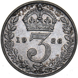 1926 Threepence - George V British Silver Coin