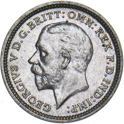 1934 Threepence - George V British Silver Coin
