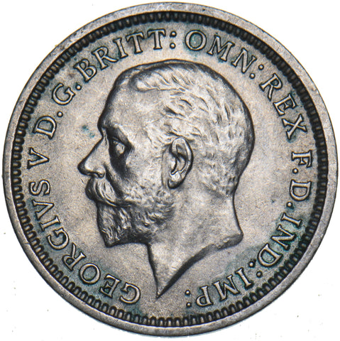 1936 Threepence - George V British Silver Coin