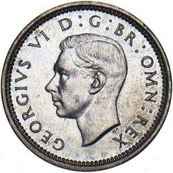 1937 Proof Silver Threepence - George VI British Silver Coin