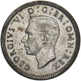 1942 Silver Threepence - George VI British Silver Coin