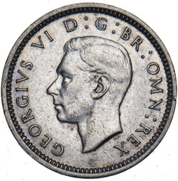 1943 Silver Threepence - George VI British Silver Coin
