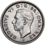 1943 Silver Threepence - George VI British Silver Coin