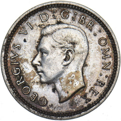 1944 Silver Threepence - George VI British Silver Coin