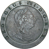1797 Cartwheel Twopence - George III British Copper Coin - Nice