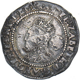 1567 Sixpence (mm. Coronet) - Elizabeth I British Silver Hammered Coin - Nice