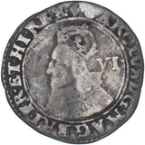 1625 Sixpence (mm. Lis) - Charles I British Silver Hammered Coin