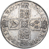 1708 Shilling - Anne British Silver Coin - Very Nice